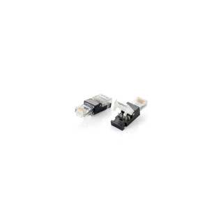 KIT 2 UNIDADES CONECTOR RJ45 EQUIP CAT-6 121165