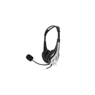 AURICULARES EWENT EW3562 MICROFONO BLANCO EW3562
