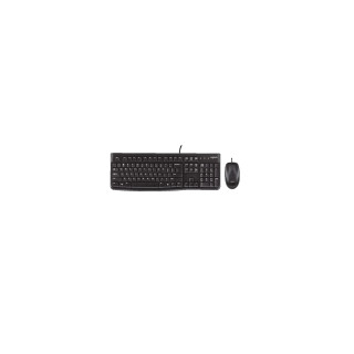 LOGITECH MK120 TECLADO Y RATON FRANCES USB NEGRO 920-002539