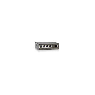 SWITCH LEVEL ONE GEP-0523 5PTOS 10/100/1000 NEGRO GEP-0523