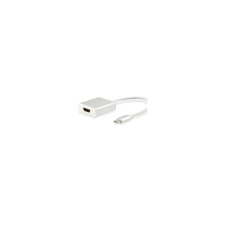 CABLE EQUIP USB-C MACHO A HDMI HEMBRA 0.15CM BLANCO 133452