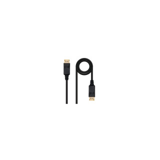 CABLE NANOCABLE DISPLAYPORT DP MACHO A DISPLAYPORT DP MACHO 5M NEGRO 10.15.2305