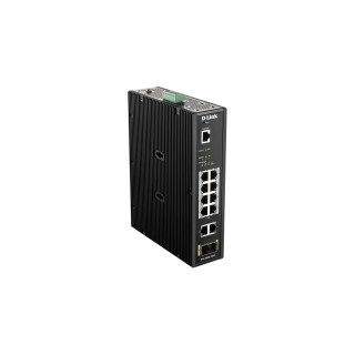 SWITCH INDUSTRIAL D-LINK DIS-200G-12PS 8 PTOS GIGABIT 2 PTOS SFP NEGRO DIS-200G-12PS