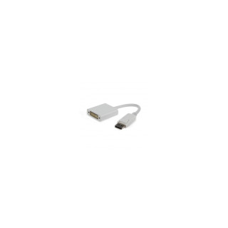 ADAPTADOR GEMBIRD DISPLAYPORT MACHO A DVI HEMBRA BLANCO A-DPM-DVIF-002-W