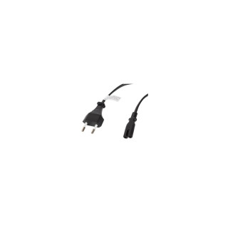LANBERG CA-C7CA-10CC-0018-BK CABLE DE ALIMENTACION CONECTORES CEE 7 16 IEC320 C7 1.8 METROS NEGRO