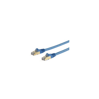 StarTech.com Cable de 7m de Red Ethernet CAT6a Azul RJ45 STP