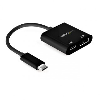 StarTech.com CDP2DP14UCPB Adaptador gráfico USB 7680 x 4320 Pixeles Negro