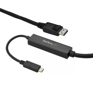 StarTech.com Cable de 3m USB-C a DisplayPort - 4K 60Hz - Negro