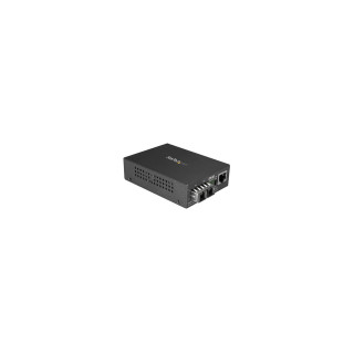 StarTech.com MCMGBSCSM10 convertidor de medio 1000 Mbit/s 1310 nm Monomodo Negro