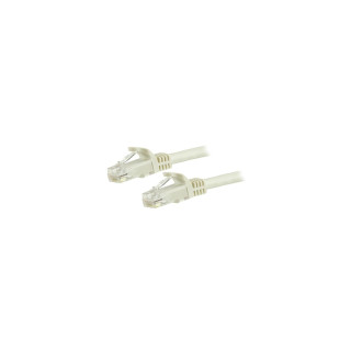 StarTech.com Cable de red Cat6 Ethernet RJ45 sin Enganches UTP 24AWG - 1.5m Blanco