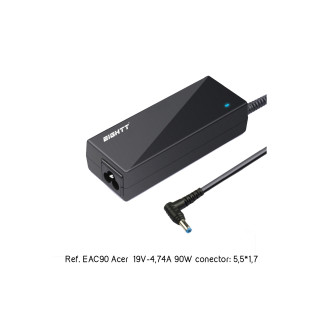 Eightt Cargador Especifico Compatible con ACER 19V-4,74A 90W 5,5*1,7