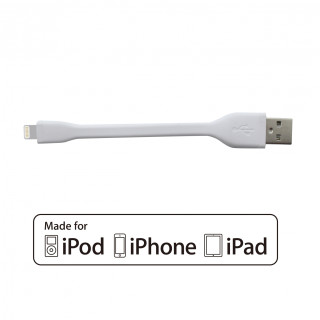 Cable phoenix usb macho a lightning macho certificado oficial apple mfi carga sincroniza otg ultra blanco PHCABLELIGHTNING1
