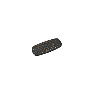 Mini teclado phoenix bluekey presenter bluetooth mini receptor usb con touchpad y puntero laser negro PHBLUKEYPRESENTER