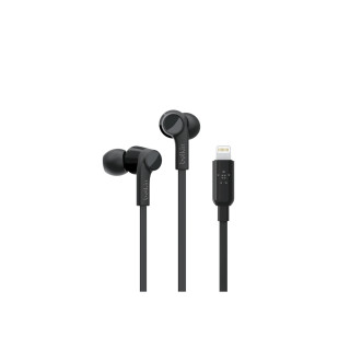 Auriculares Belkin rockstar Dentro de oÍ­do usb tipo-c negro G3H0002BTBLK