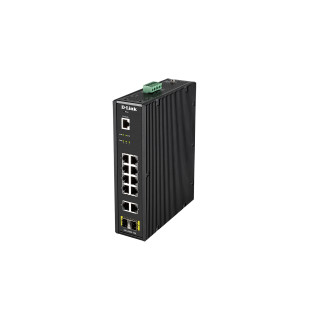 Switch D-Link Gestionado L2 10puertos Gigabit Ethernet 10/100/1000 Negro DIS-200G-12S