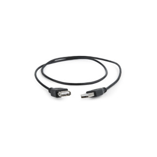 Gembird CC-USB2-AMAF-75CM/300-BK cable USB 0,75 m USB 2.0 USB A Negro