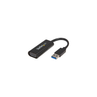 StarTech.com Adaptador Gráfico Conversor USB 3.0 a VGA - Cable Convertidor Compacto de VÍ­deo - 1920x1200 / 1080p negro