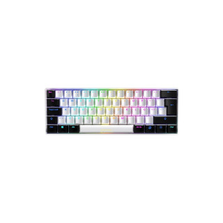 Sharkoon SGK50 S4 teclado RF inalámbrica + USB QWERTY Portugués Blanco