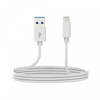 DCU Advance Tecnologic 30402065 cable USB 2 m USB 3.2 Gen 1 (3.1 Gen 1) USB C USB A Blanco