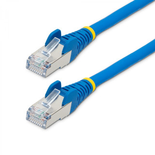 StarTech.com Cable de 10m de Red Ethernet CAT6a - Azul - Low Smoke Zero Halogen (LSZH) - 10GbE - 500MHz - PoE++ de 100W -…