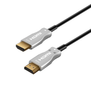 Ewent EC1355 HDMI, 20 m cable HDMI HDMI tipo A (Estándar) 2 x HDMI Type A (Standard) Negro, Plata