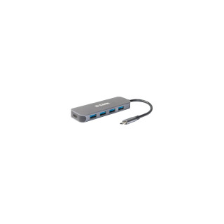 D-Link DUB-2340 hub de interfaz USB Tipo C 5000 Mbit/s Gris