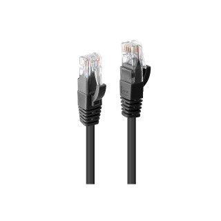 Lindy 48080 cable de red Negro 5 m Cat6 U/UTP (UTP)