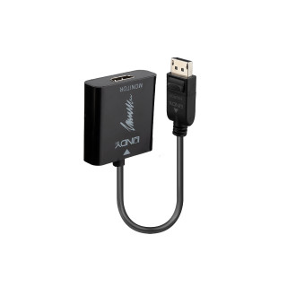 Lindy 41068 adaptador de cable de vÍ­deo 1,5 m DisplayPort HDMI tipo A (Estándar) Negro