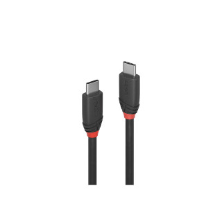 Lindy 36905 cable USB 0,5 m USB 3.2 Gen 1 (3.1 Gen 1) USB C Negro