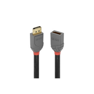 Lindy 36495 cable DisplayPort 0,5 m Negro