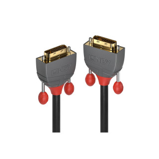 Lindy 36228 cable DVI 20 m DVI-D Negro