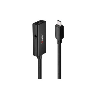 Lindy 43356 hub de interfaz USB 3.2 Gen 1 (3.1 Gen 1) Type-C 5000 Mbit/s Negro