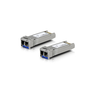 Ubiquiti Networks UACC-OM-SM-10G-D-2 red modulo transceptor Fibra óptica 10000 Mbit/s SFP+ 1310 nm