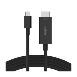 Belkin AVC012bt2MBK 2 m USB Tipo C HDMI Negro