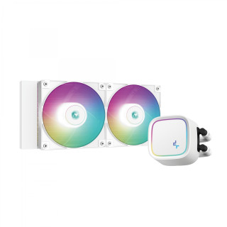 DeepCool LE520 WH Procesador Sistema de refrigeración lÍ­quida todo en uno 12 cm Blanco 1 pieza(s)