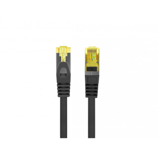 Lanberg PCF6A-10CU-0200-BK cable de red Negro 2 m Cat6a S/FTP (S-STP)