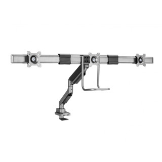 Equip 650162 soporte para monitor 68,6 cm (27") Negro Escritorio