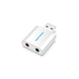 Vention Tarjeta de Sonido VAB-S13/ 2.1/ Plata