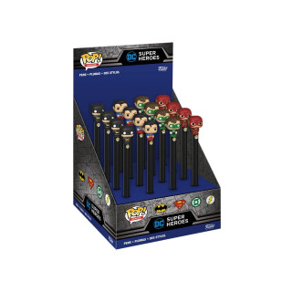 Funko pop pen topper boligrafo dc comics 1 unidad aleatoria batman superman linterna verde flash 48657