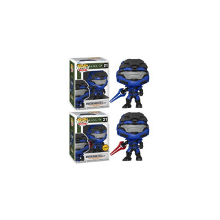 Funko pop videojuegos halo infinite mark v [b] con espada azul con opcion chase 59336
