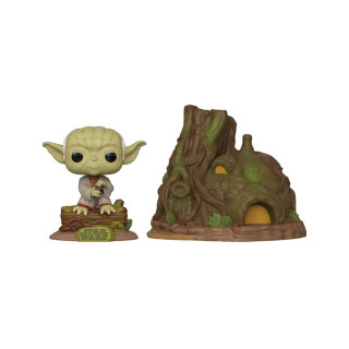 Funko pop deluxe star wars empire strikes back caba?a de yoda 40th aniversario 46765