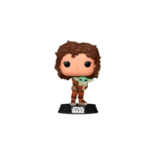 Funko pop mandalorian peli motto con grogu 76552