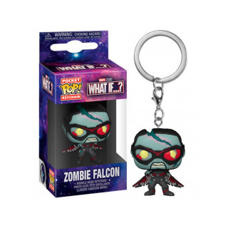 Funko pop keychain llavero marvel what if falcon zombie 57401