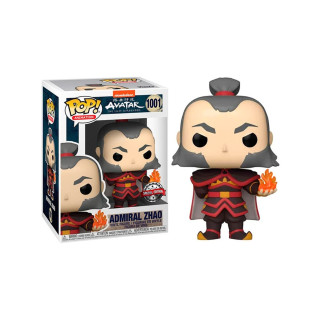 Funko pop animacion avatar the last airbender la leyenda de aang admiral zhao con bola de fuego edicion especial 56965