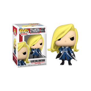 Funko pop animacion fullmetal alchemist brotherhood olivier mira armstrong con espada 57738