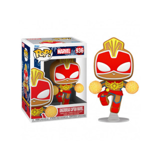 Funko pop marvel navidad galleta jengibre capitana marvel 50661