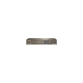 IP-COM Networks G3310P-8-150W switch Gestionado L2 Gigabit Ethernet (10/100/1000) Energía sobre Ethernet (PoE) Gris