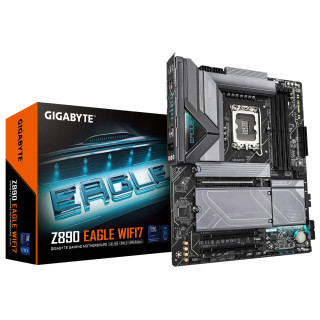 GIGABYTE Placa base Z890 EAGLE WIFI7 - Compatible con CPUs Intel Core Ultra (Serie 2), VRM de 14+1+2 fases, hasta 8800MHz DDR5…