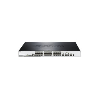 D-Link DGS-1510-28XMP Gestionado L2/L3 Gigabit Ethernet (10/100/1000) Energía sobre Ethernet (PoE) Negro, Gris