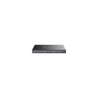 TP-Link Omada SG3452XMPP switch Gestionado L2+ Gigabit Ethernet (10/100/1000) Energía sobre Ethernet (PoE) 1U Negro